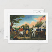 Overgave van Burgoyne Briefkaart (Voorkant / Achterkant)