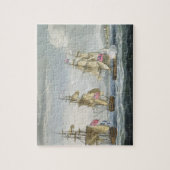 Overgave van het fort Tamatave, gegraveerd door T. Legpuzzel (Verticaal)