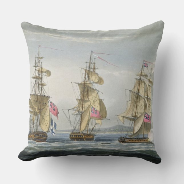Overgave van het fort van Tamatave, gegraveerd doo Kussen (Voorkant)