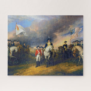 Overgave van Lord Cornwallis Revolutieoorlog Legpuzzel