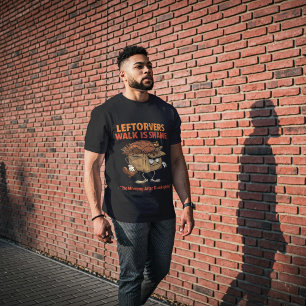 Overgebleven Walk of Shame - Grappig Thanksgiving Tri-Blend Shirt