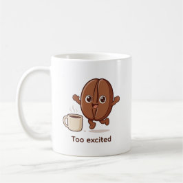 Overgecaffeïneerde Coffee Bean Energie Koffiemok