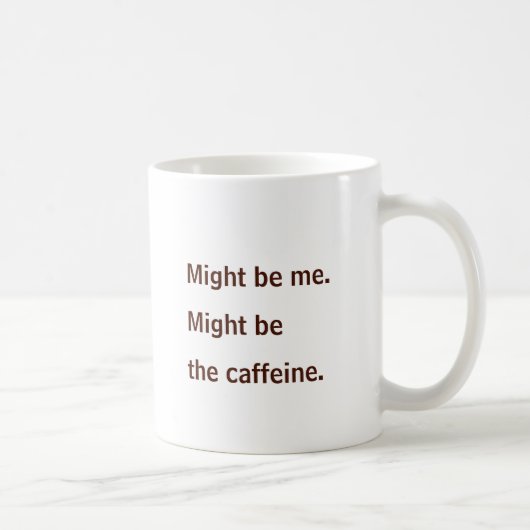 Overgecaffeïneerde Coffee Bean Energie Koffiemok (Rechts)