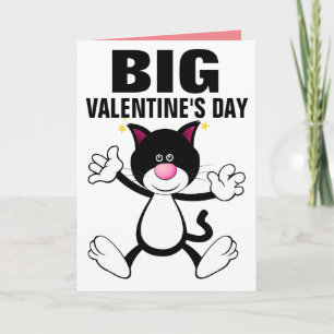 OVERGEDRAGEN CAT HUG VALENTIJNSDAG KAART