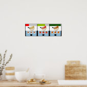 Overgekookt - te zuiveren soep poster (Keuken)