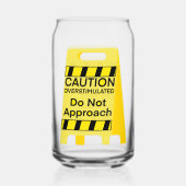 overgestimuleerde glasbak blikvorm glas (Voorkant)