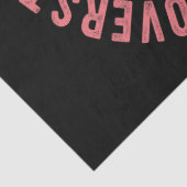 Overgestimuleerde Moms Club Skull Messy Mom Life Tissuepapier (Detail)