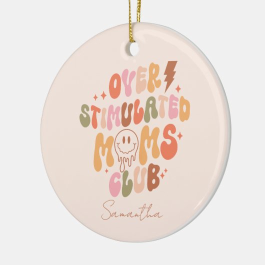 Overgetimuleerd geheugen keramisch ornament (Links)