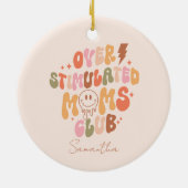 Overgetimuleerd geheugen keramisch ornament (Achterkant)