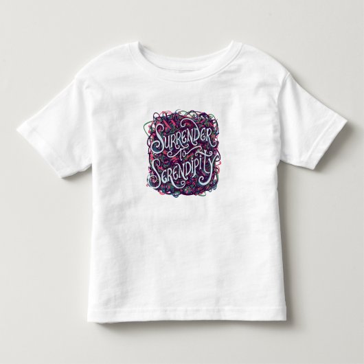 Overgeven aan Serendipiteit Kinder Shirts (Voorkant)