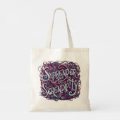 Overgeven aan Serendipiteit Tote Bag (Achterkant)