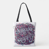 Overgeven aan Serendipiteit Tote Bag (Achterkant)