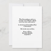 Overgewaardeerd? Waterverf viert Groundhog Day Kaart (Achterkant)