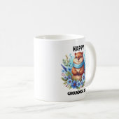 Overgewaardeerd? Waterverf viert Groundhog Day Koffiemok (Voorkant rechts)