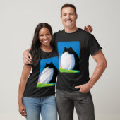Overgewicht kat meme t-shirt (Unisex)