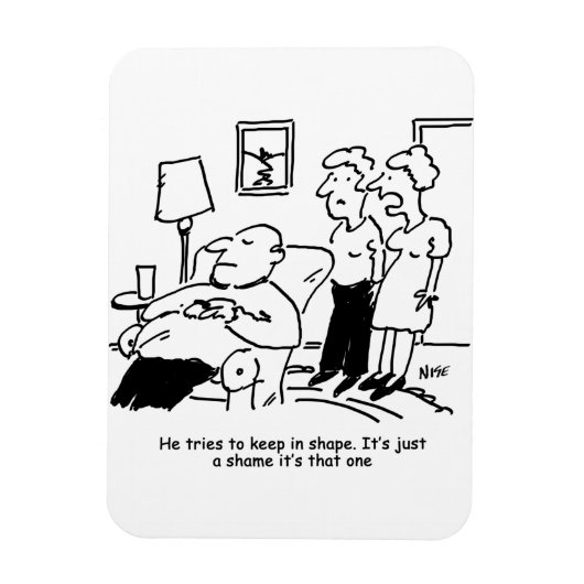 Overgewicht ongeschikt Man voor bijen probeert in  Magneet (Verticaal)