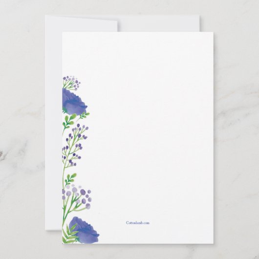 Overgiet de Uitnodiging van de Bruid (Achterkant)