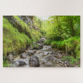Overgroeid Shallow Creek Waterval Legpuzzel