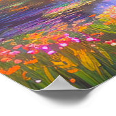 Overgroeide Charm in het Deep Forest Moeras Poster (Hoek)