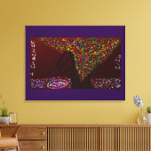 Overgrootmoeder Boom Canvas Afdruk (Insitu (Woonkamer))
