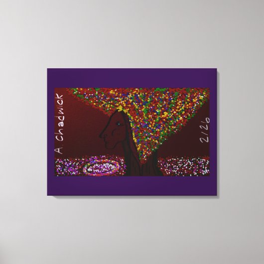 Overgrootmoeder Boom Canvas Afdruk (Voorkant)