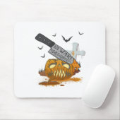 Overgrootouders Grappig Halloween feest Muismat (Met muis)