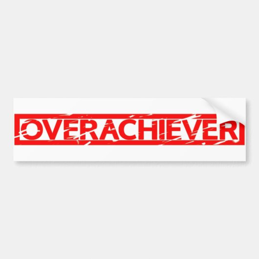 Overhaalstempel Bumpersticker (Voorkant)