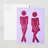 overhaast briefkaart (Voorkant / Achterkant)
