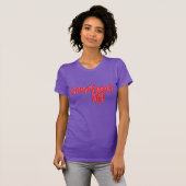 "Overhaast" T-shirt (Voorkant volledig)