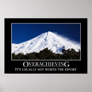 Overhalen is gewoonlijk niet de moeite waard (L) Poster