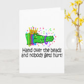 Overhandig de kralen kaart (Gele Bloem)