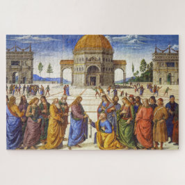 Overhandiging van de Sleutels | Pietro Perugino | Legpuzzel