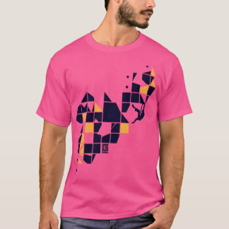 overhangend plezier t-shirt