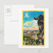 Overhangende Rock bij Glacier PointYosemite, CA Briefkaart (Voorkant / Achterkant)