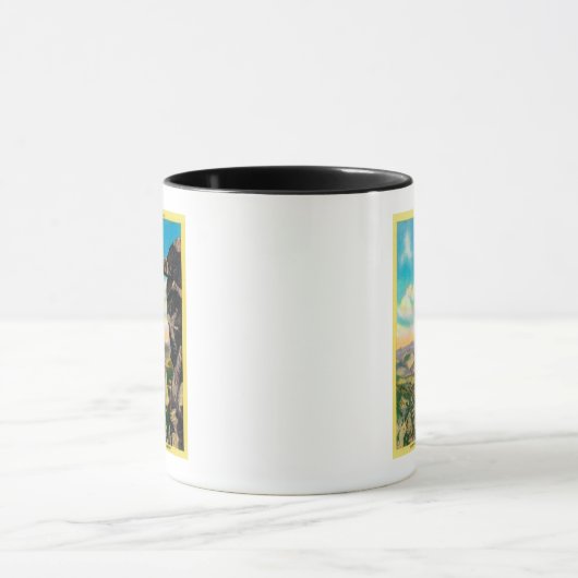 Overhangende Rock bij Glacier PointYosemite, CA Mok (Midden)