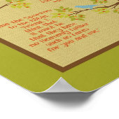 "Overhear in an Orchard" (Robin & Sparrow) Print (Hoek)