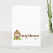 "Overheard in an Orchard" (Robin and Sparrow) Kaar Kaart (Achterkant)