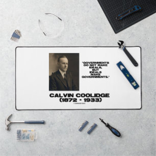 Overheden maken geen idealen Coolidge citaat Bureaumat