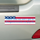 Overheid Bumpersticker (Op auto)