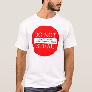 Overheid hummer stickers voor heren T-shirt