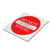 Overheid hummer stickers voor Keramische Foto Tege Tegeltje (Zijkant)