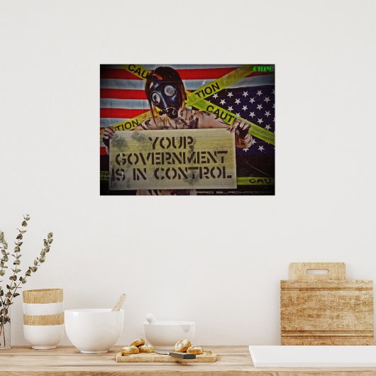 Overheidscontrole Poster (Keuken)