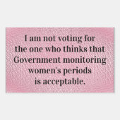 overheidscontrole rechthoekige sticker (Voorkant)