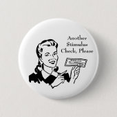  overheidscontrole ronde button 5,7 cm (Voorkant)