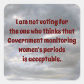 overheidscontrole vierkante sticker (Voorkant)