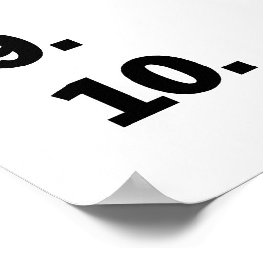 Overheidsfout Poster (Hoek)