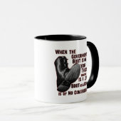 OverheidsJack start op je nek Mok (Voorkant rechts)