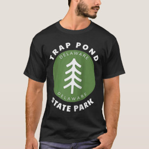 Overheidspark Delaware DE Tree Badge vakantie T-shirt