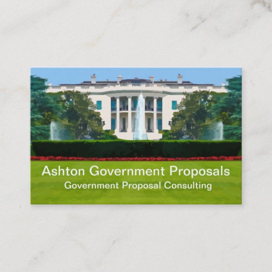 Overheidsvoorstel - Raadpleging Visitekaartje (Voorkant)