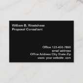 Overheidsvoorstel - Raadpleging Visitekaartje (Achterkant)